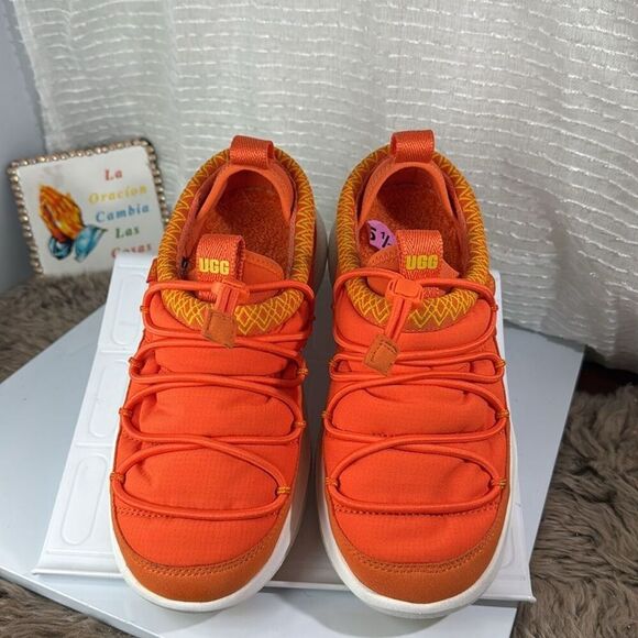 (Q7) UGG CA78 Tasman Slippers Meyer Lemon Soda OrangeMen's Size 5.5 NW - Picture 2 of 12